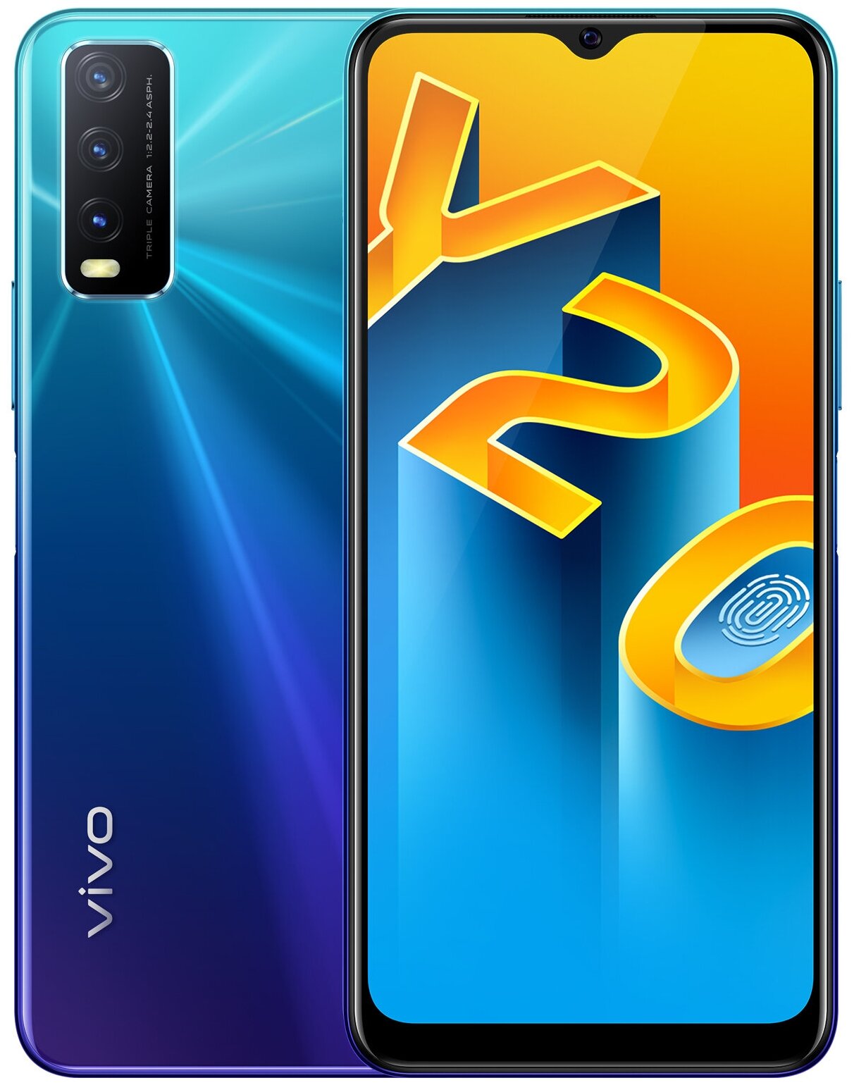 Смартфон Vivo Y20 4/64Gb Nebula Blue, Синий
Смартфон Vivo Y20 4/64Gb Nebula Blue, Синий