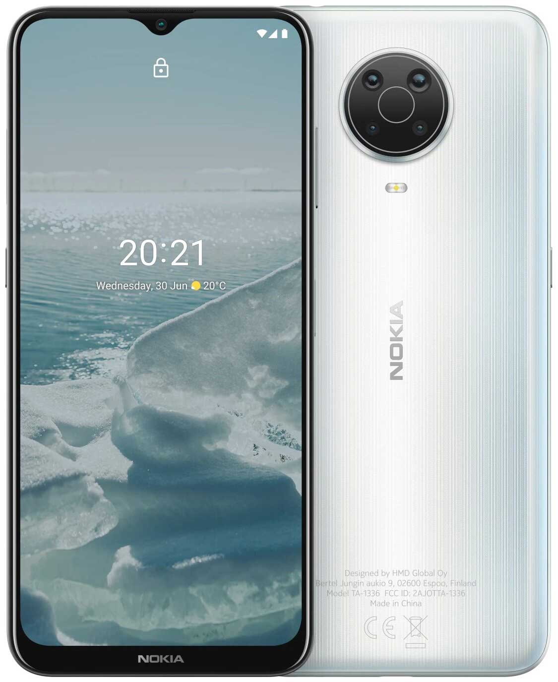 Смартфон Nokia G20 4/128Gb DS Silver, Серебро
Смартфон Nokia G20 4/128Gb DS Silver, Серебро