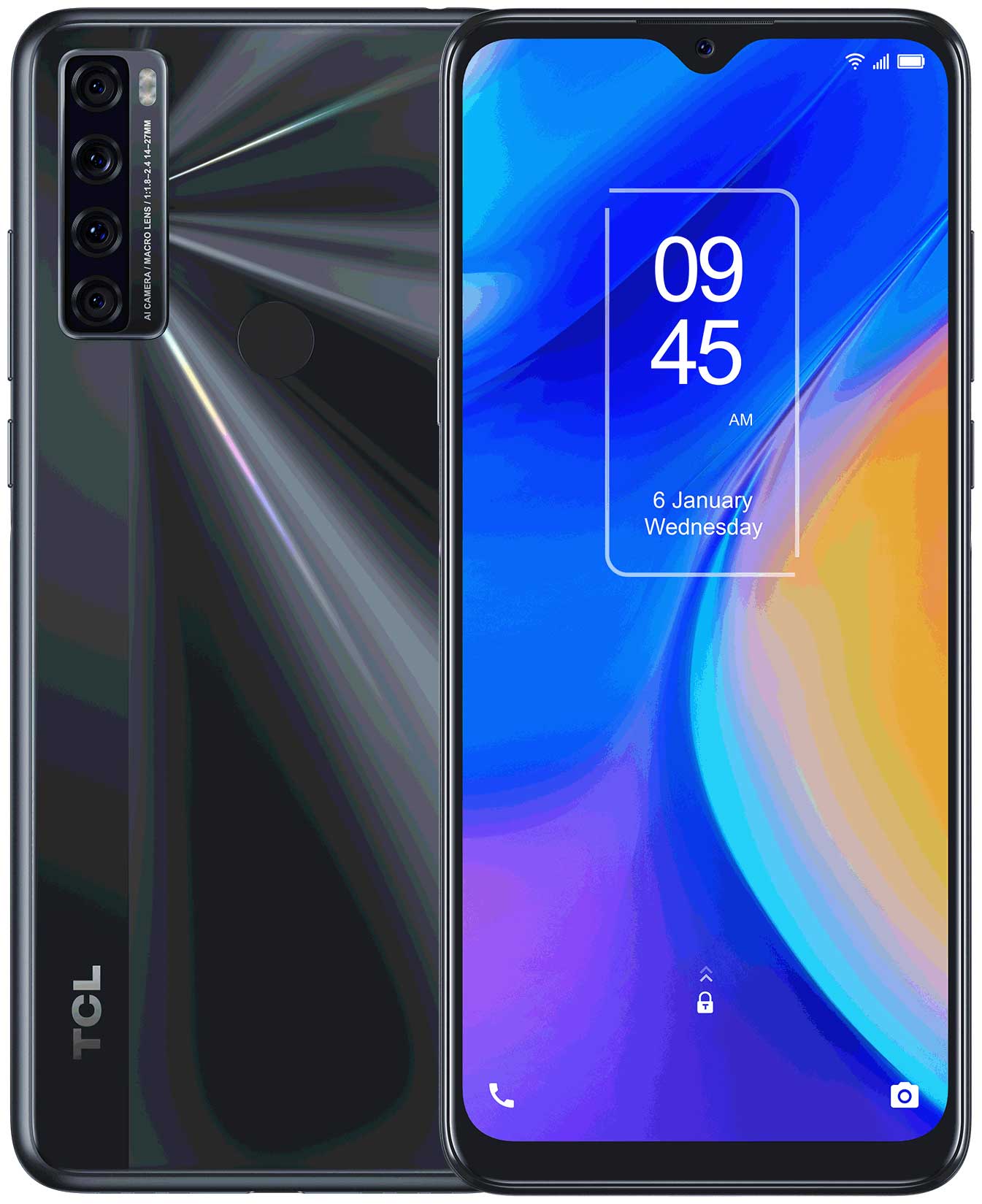 Смартфон TCL 20SE 4/128Gb Nuit Black, Черный
Смартфон TCL 20SE 4/128Gb Nuit Black, Черный