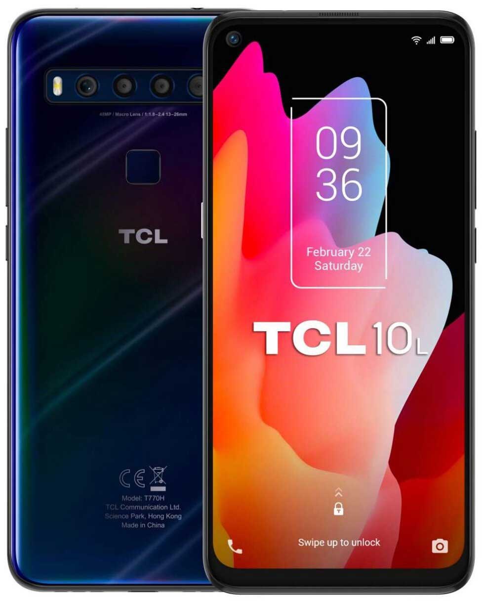Смартфон TCL 10L 6/64Gb Blue, Синий
Смартфон TCL 10L 6/64Gb Blue, Синий