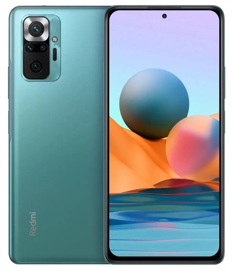 Смартфон Xiaomi Redmi Note 10 Pro 8/128Gb (NFC) Aurora Green, Зеленый
Смартфон Xiaomi Redmi Note 10 Pro 8/128Gb (NFC) Aurora Green, Зеленый