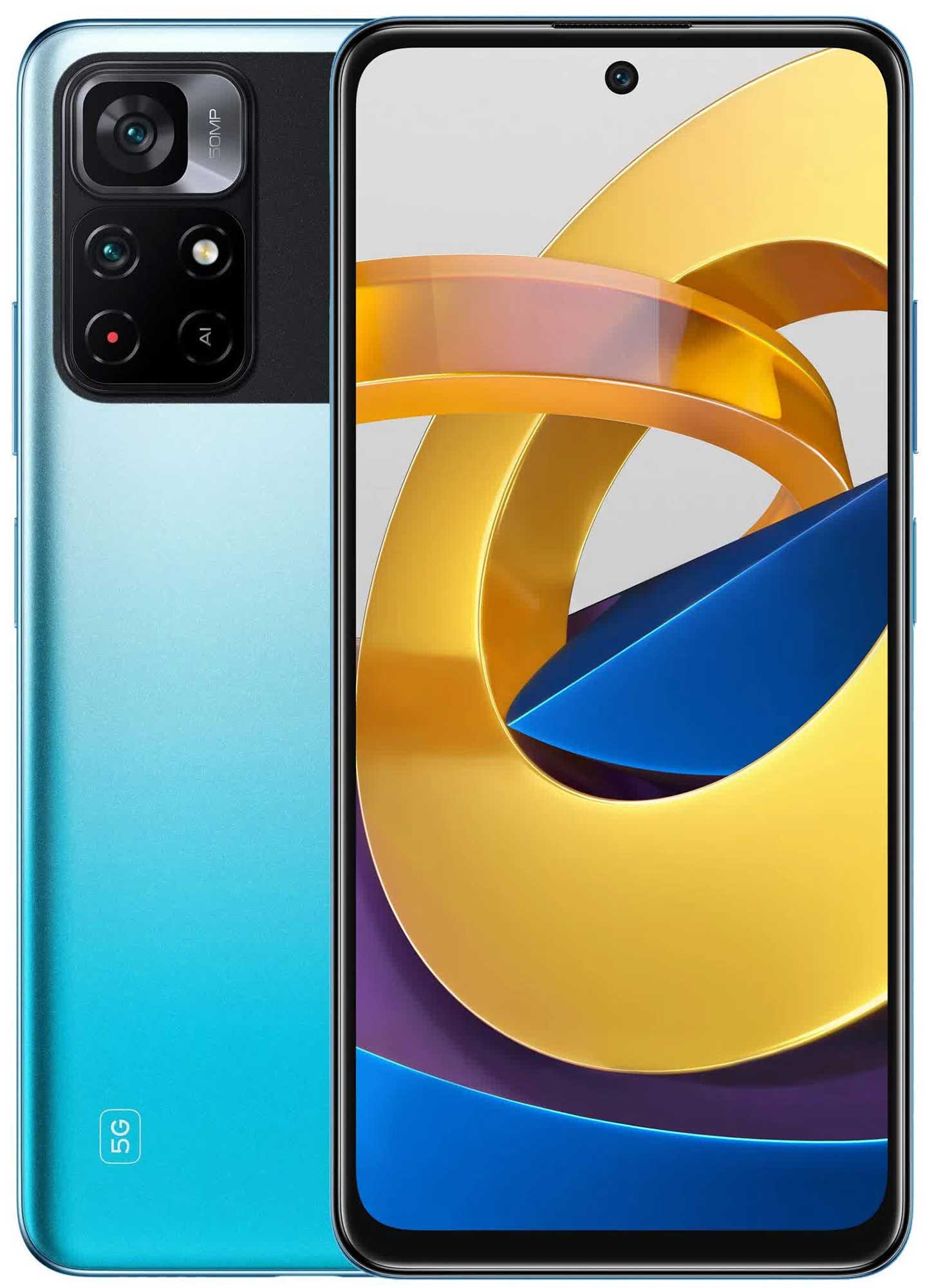 Смартфон Poco M4 Pro 5G 4/64Gb Blue, Синий
Смартфон Poco M4 Pro 5G 4/64Gb Blue, Синий