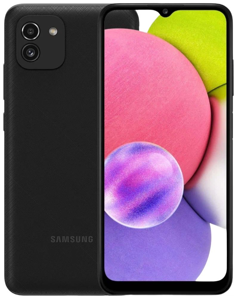 Смартфон Samsung Galaxy A03 3/32Gb (SM-A035FZKDSKZ) Black, Черный
Смартфон Samsung Galaxy A03 3/32Gb (SM-A035FZKDSKZ) Black, Черный