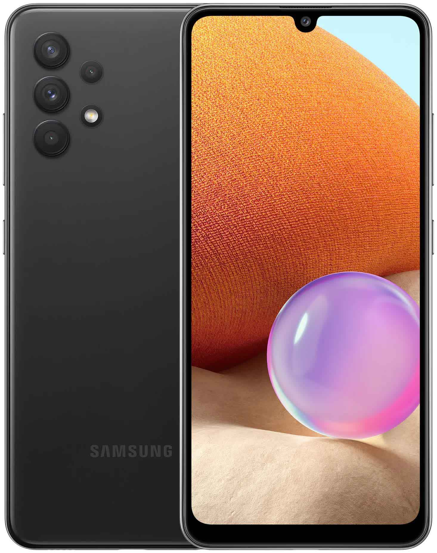 Смартфон Samsung Galaxy A32 6/128Gb (SM-A325FZKHMEB) Black, Черный
Смартфон Samsung Galaxy A32 6/128Gb (SM-A325FZKHMEB) Black, Черный