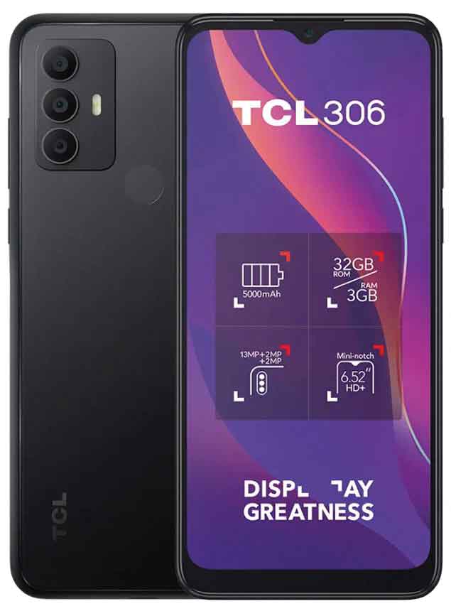 Смартфон TCL 306 3/32Gb Grey, Серый
Смартфон TCL 306 3/32Gb Grey, Серый