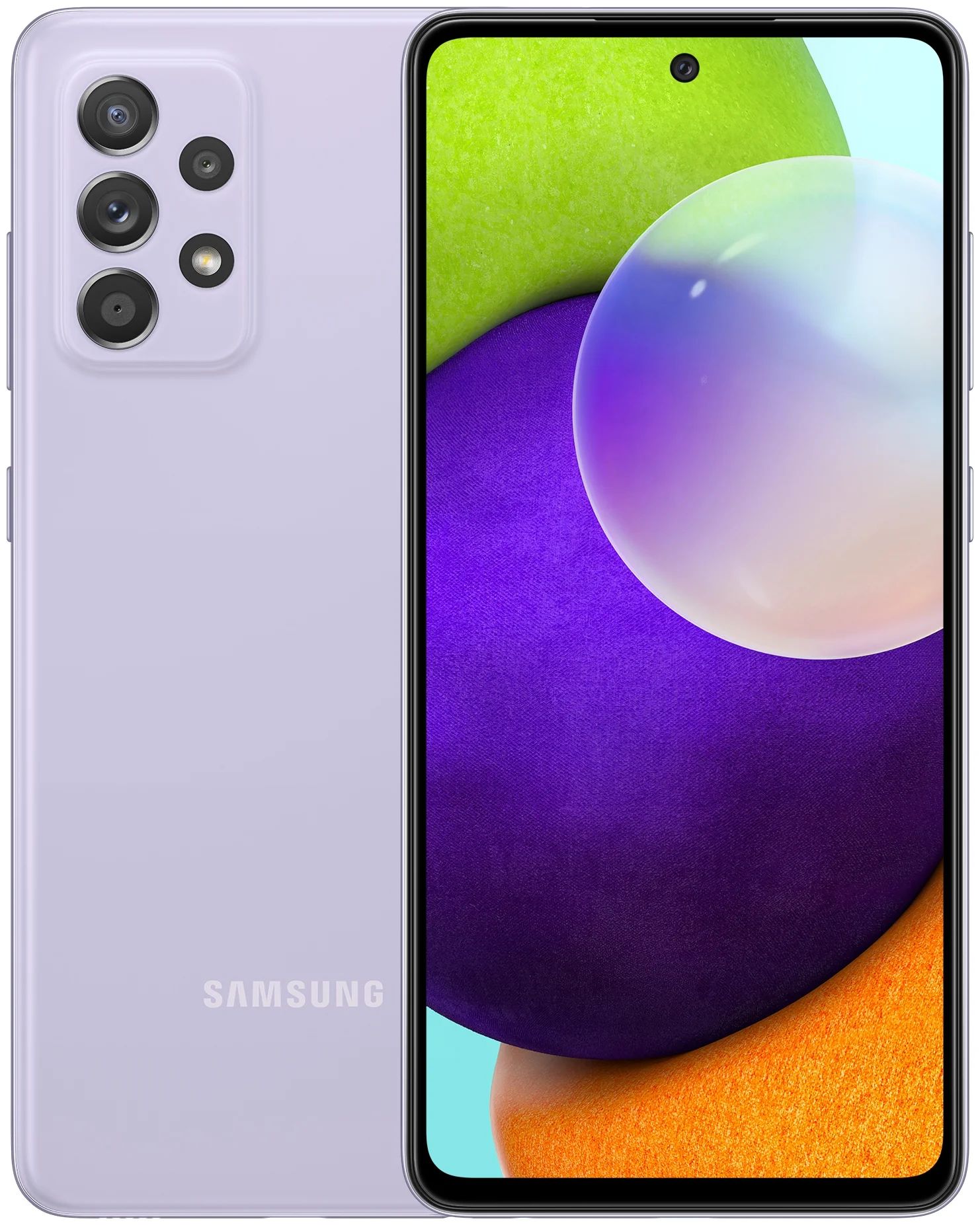 Смартфон Samsung Galaxy A52 8/256Gb EU Lavender, Лаванда
Смартфон Samsung Galaxy A52 8/256Gb EU Lavender, Лаванда