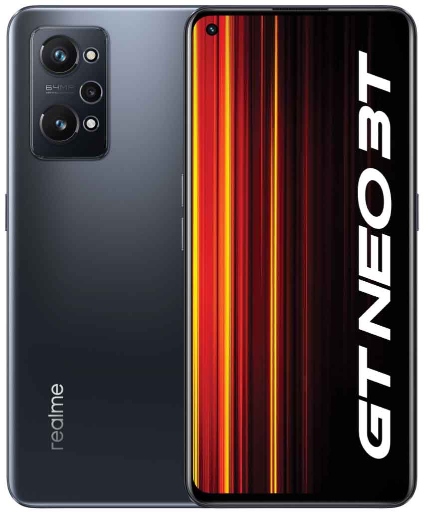 Смартфон Realme GT NEO 3T 8/256Gb Black, Черный
Смартфон Realme GT NEO 3T 8/256Gb Black, Черный