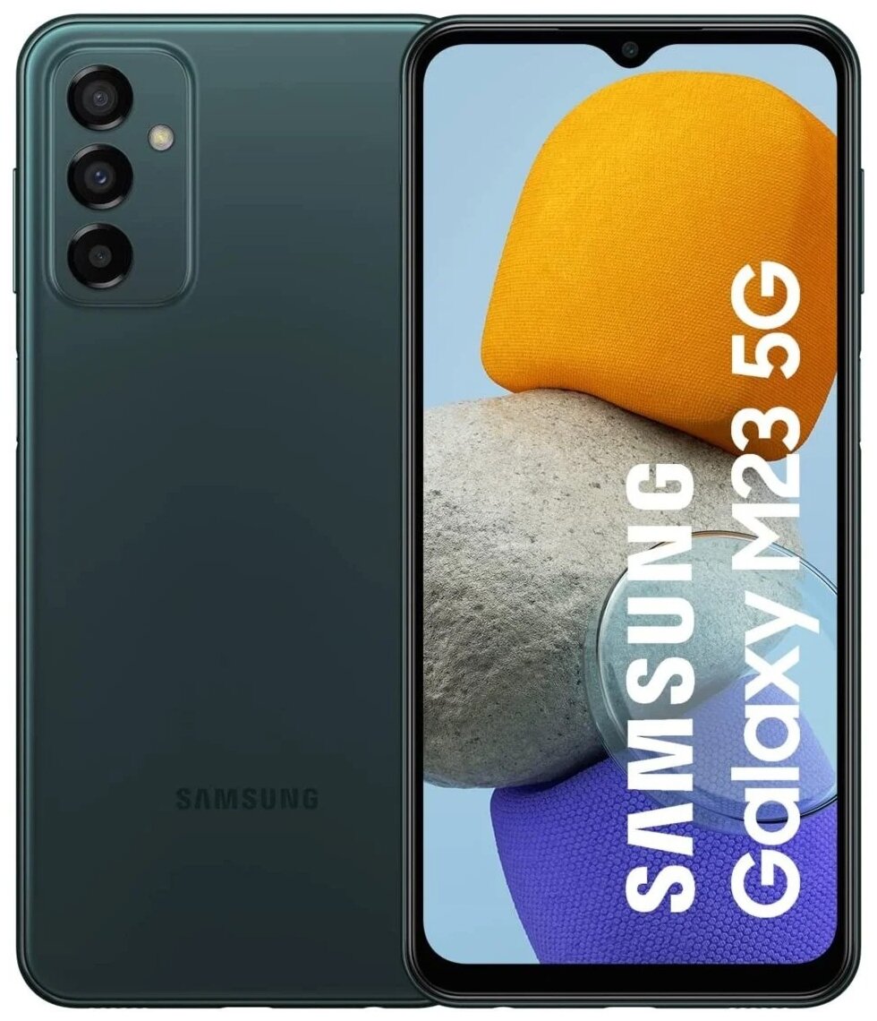 Смартфон Samsung Galaxy M23 M236 6/128Gb (SM-M236BZGHMEA) Green, Зеленый
Смартфон Samsung Galaxy M23 M236 6/128Gb (SM-M236BZGHMEA) Green, Зеленый