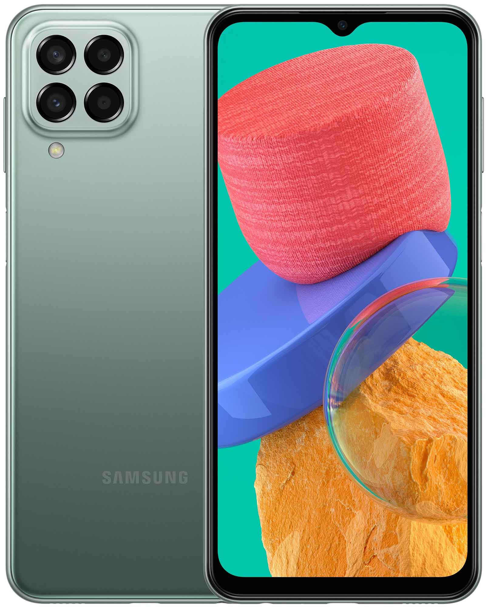 Смартфон Samsung Galaxy M33 M336B 8/128Gb (SM-M336BZGIMEA) Green, Зеленый
Смартфон Samsung Galaxy M33 M336B 8/128Gb (SM-M336BZGIMEA) Green, Зеленый