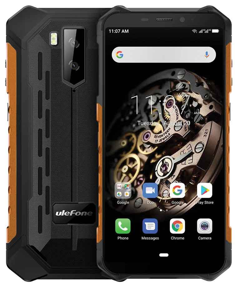 Смартфон Ulefone Armor X5 3/32Gb Orange, Оранжевый/черный
Смартфон Ulefone Armor X5 3/32Gb Orange, Оранжевый/черный