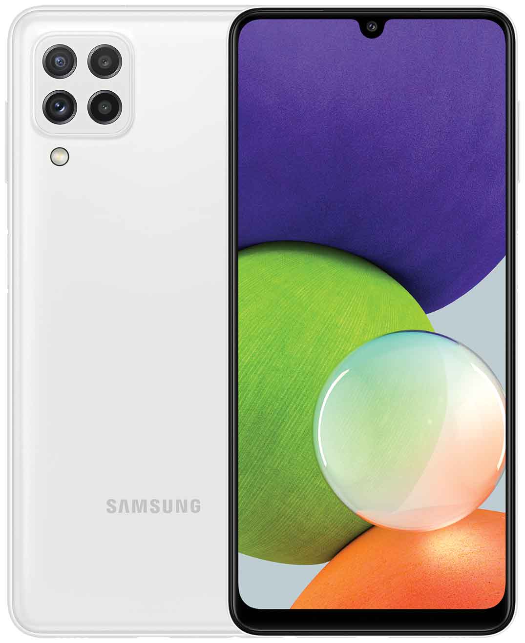 Смартфон Samsung Galaxy A22 4/64Gb (SM-A225FZWDCAU) White, Белый
Смартфон Samsung Galaxy A22 4/64Gb (SM-A225FZWDCAU) White, Белый