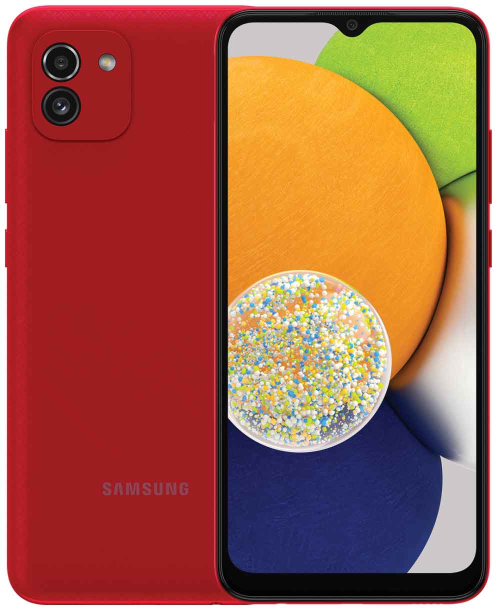Смартфон Samsung Galaxy A03 3/32Gb (SM-A035FZRDMEB) Red, Красный
Смартфон Samsung Galaxy A03 3/32Gb (SM-A035FZRDMEB) Red, Красный