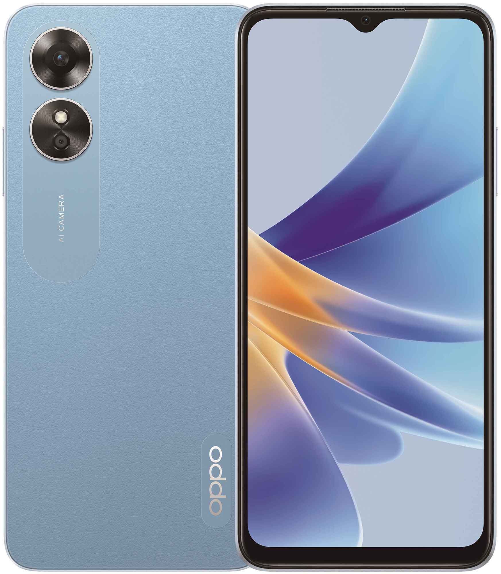 Смартфон Oppo A17 4/64Gb Lake Blue, Голубой
Смартфон Oppo A17 4/64Gb Lake Blue, Голубой
