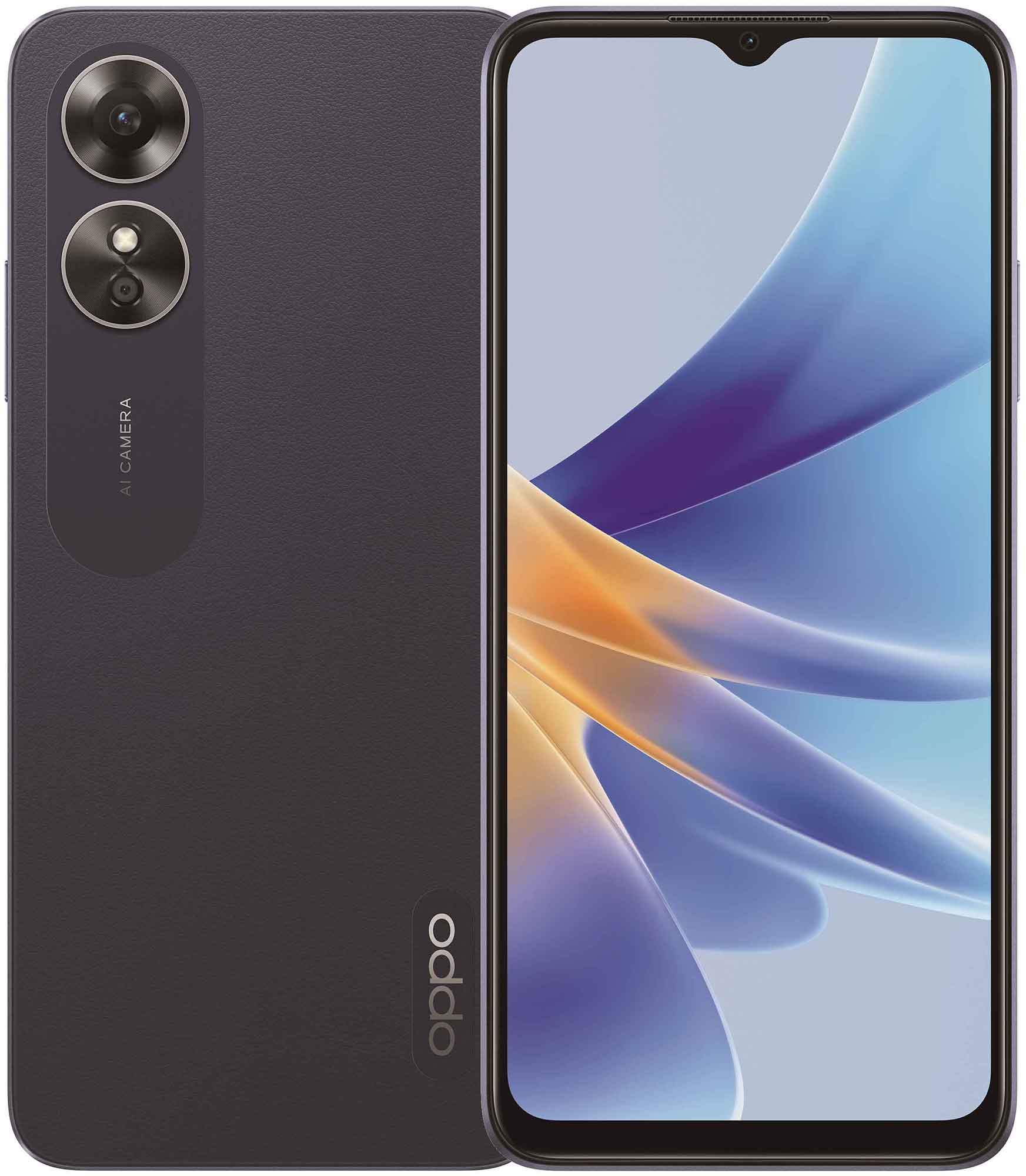 Смартфон Oppo A17 4/64Gb Midnight Black, Черный
Смартфон Oppo A17 4/64Gb Midnight Black, Черный