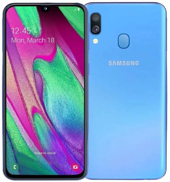 Смартфон Samsung Galaxy A40 64GB (2019) A405F Blue состояние хорошее
Смартфон Samsung Galaxy A40 64GB (2019) A405F Blue состояние хорошее