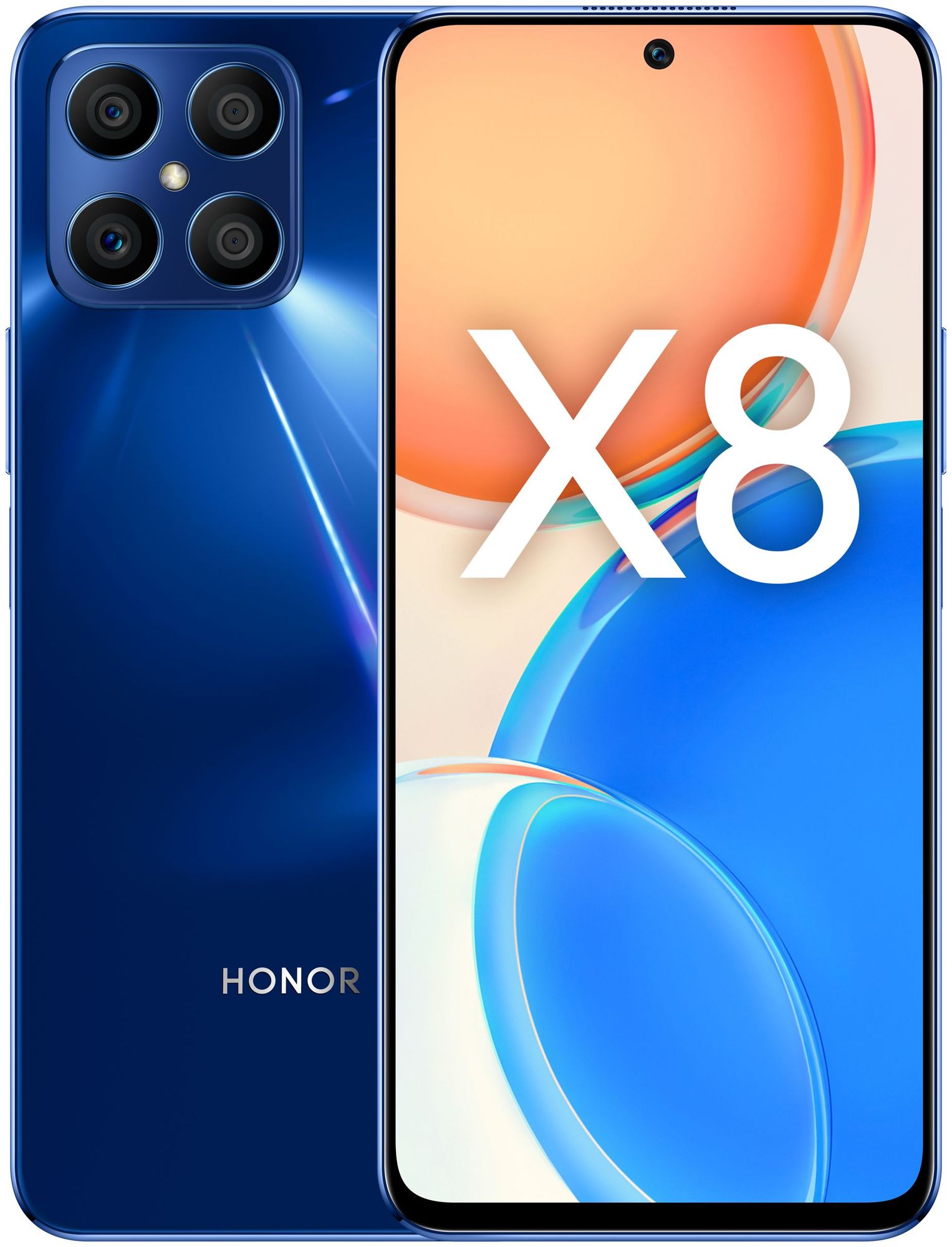 Смартфон Honor X8 6/128Gb Ocean Blue, Синий
Смартфон Honor X8 6/128Gb Ocean Blue, Синий