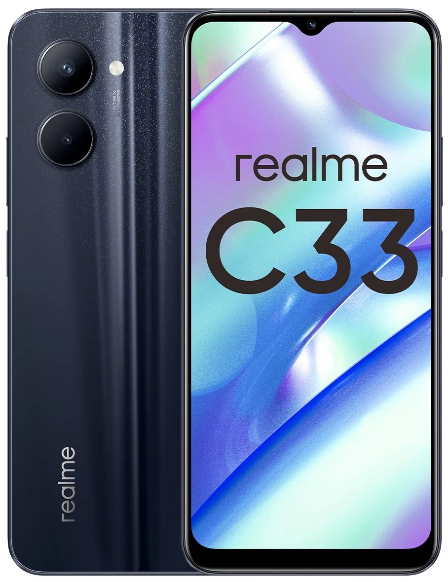 Смартфон Realme C33 4/64Gb Black состояние отличное
Смартфон Realme C33 4/64Gb Black состояние отличное