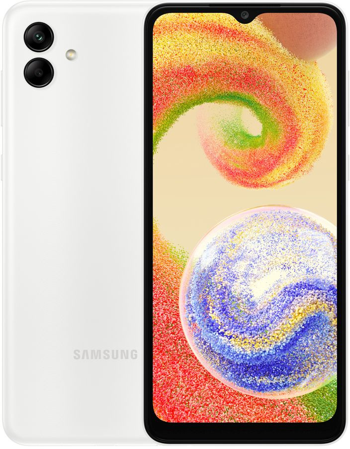 Смартфон Samsung SM-A045F Galaxy A04 32Gb белый (SM-A045FZWDMEB)
Смартфон Samsung SM-A045F Galaxy A04 32Gb белый (SM-A045FZWDMEB)