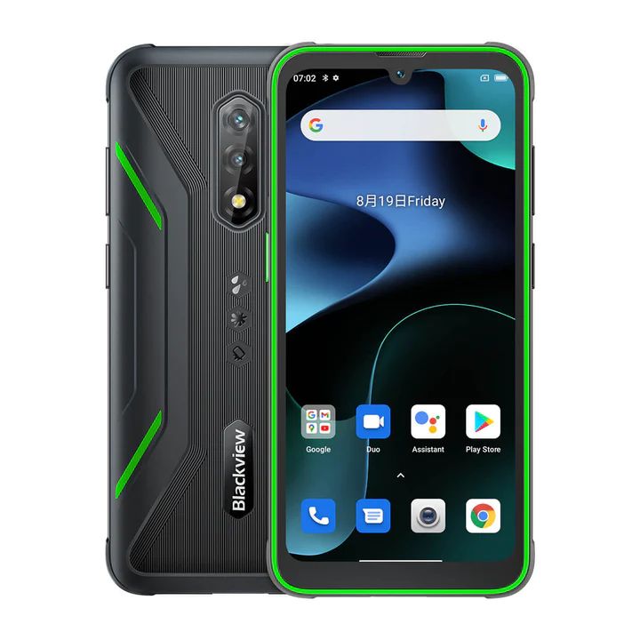 Смартфон Blackview BV5200 Green, Черный
Смартфон Blackview BV5200 Green, Черный