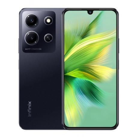 Смартфон Infinix Note 30i 8/128Gb Black, Черный
Смартфон Infinix Note 30i 8/128Gb Black, Черный