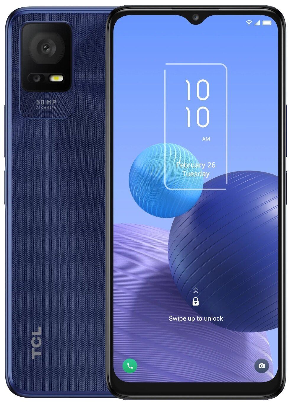 Смартфон TCL 408 4/128Gb Midnight Blue, Синий
Смартфон TCL 408 4/128Gb Midnight Blue, Синий