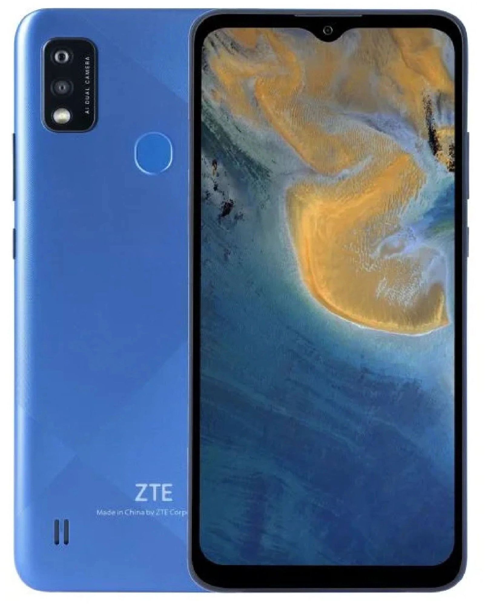 Смартфон ZTE Blade A51 3/64Gb синий
Смартфон ZTE Blade A51 3/64Gb синий