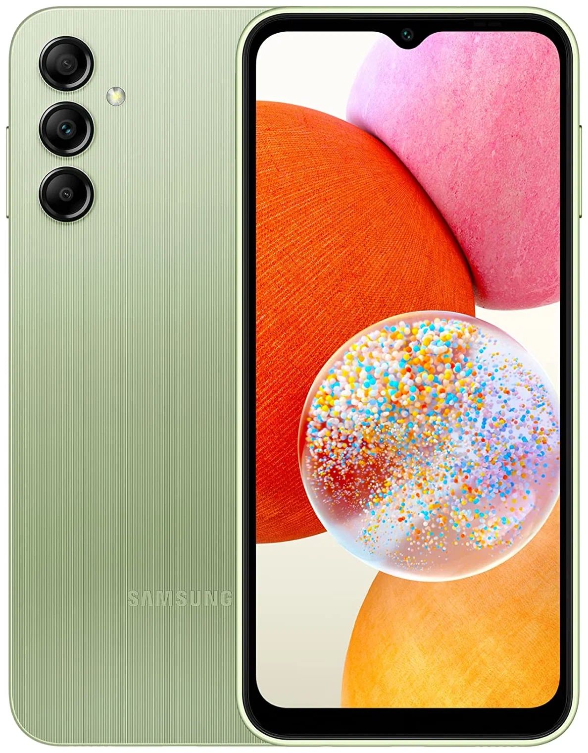 Смартфон Samsung Galaxy A14 4/128Gb Green SM-A145PLGGMEA, Зеленый
Смартфон Samsung Galaxy A14 4/128Gb Green SM-A145PLGGMEA, Зеленый