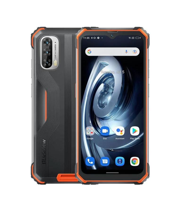Смартфон Blackview BV7100 6/128GB Orange, Оранжевый/черный
Смартфон Blackview BV7100 6/128GB Orange, Оранжевый/черный