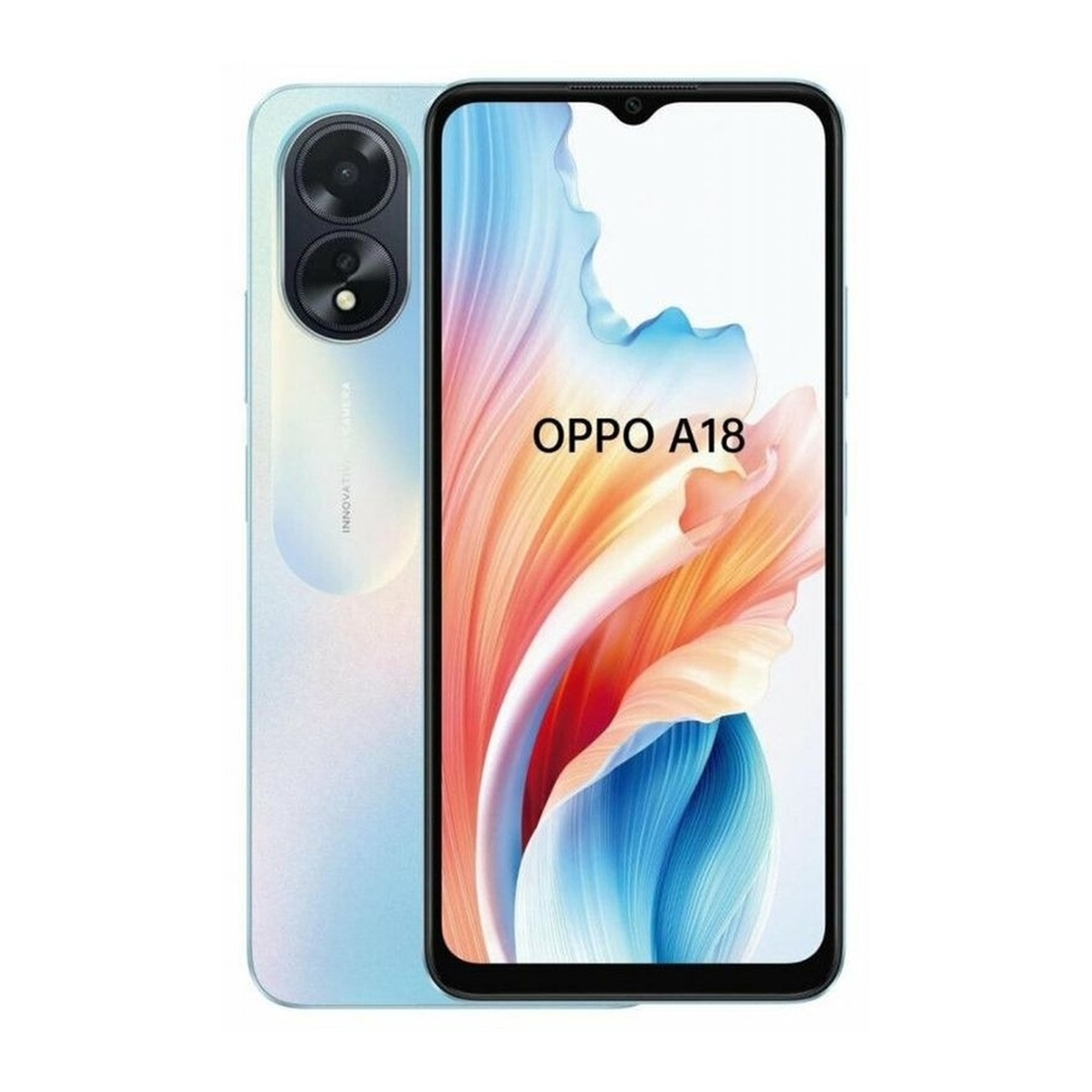 Смартфон Oppo A18 4/128Gb Blue, Голубой
Смартфон Oppo A18 4/128Gb Blue, Голубой