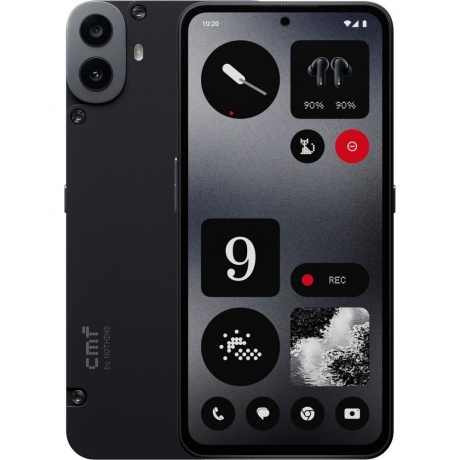 Смартфон Nothing CMF Phone 1 8/128Gb Black, Черный
Смартфон Nothing CMF Phone 1 8/128Gb Black, Черный