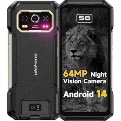 Смартфон Ulefone Armor 27 Pro 12/256Gb Black, Черный
Смартфон Ulefone Armor 27 Pro 12/256Gb Black, Черный