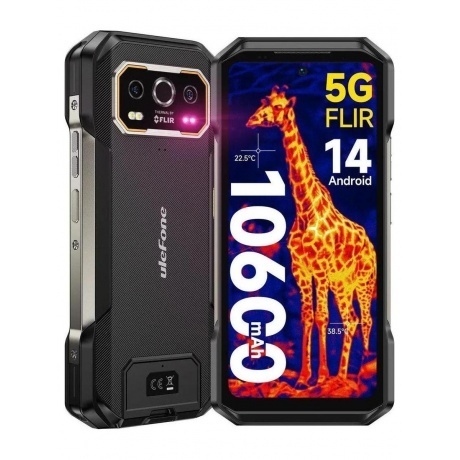 Смартфон Ulefone Armor 27T Pro 12/256GB Black, Черный
Смартфон Ulefone Armor 27T Pro 12/256GB Black, Черный