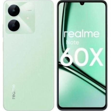 Смартфон Realme Note 60x 3/64Gb Green, Зеленый
Смартфон Realme Note 60x 3/64Gb Green, Зеленый