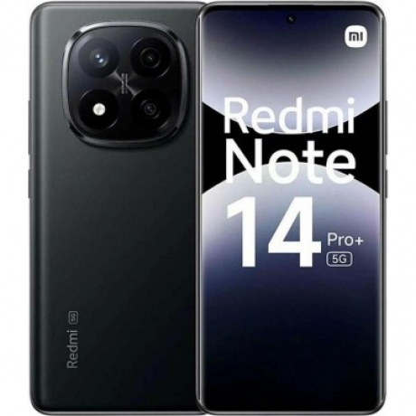 Смартфон Xiaomi Redmi Note 14 Pro+ 5G 8/256Gb Midnight Black, Черный
Смартфон Xiaomi Redmi Note 14 Pro+ 5G 8/256Gb Midnight Black, Черный