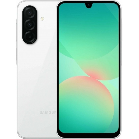 Смартфон Samsung Galaxy A26 5G 8/256Gb (SM-A266BZWHCAU) White, Белый
Смартфон Samsung Galaxy A26 5G 8/256Gb (SM-A266BZWHCAU) White, Белый