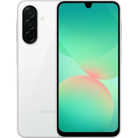 Смартфон Samsung Galaxy A26 5G 8/256Gb (SM-A266BZWHCAU) White, Белый
Смартфон Samsung Galaxy A26 5G 8/256Gb (SM-A266BZWHCAU) White, Белый