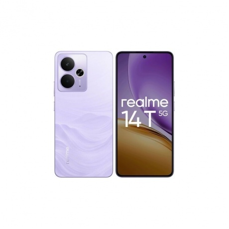 Смартфон Realme 14T 5G 8/256Gb Purple, Сиреневый
Смартфон Realme 14T 5G 8/256Gb Purple, Сиреневый
