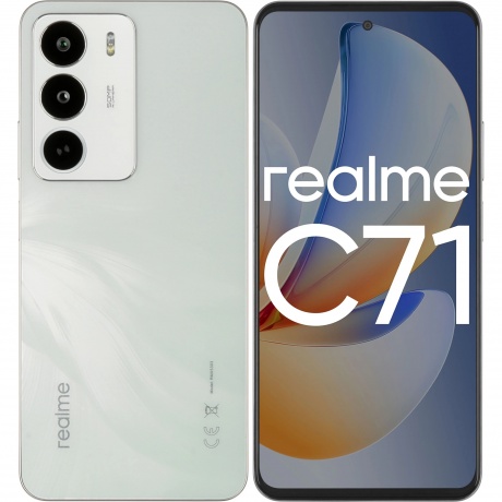 Смартфон Realme C71 6/128Gb White, Белый
Смартфон Realme C71 6/128Gb White, Белый