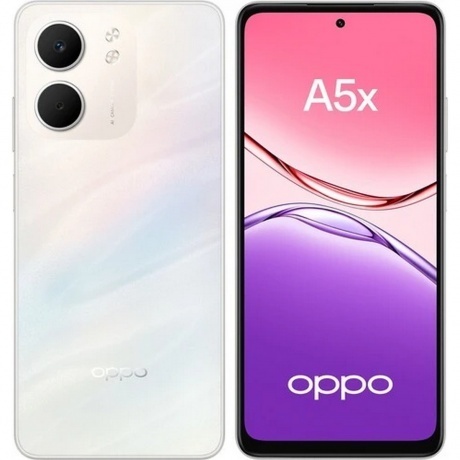 Смартфон OPPO A5X 4/128Gb Pearl, Белый
Смартфон OPPO A5X 4/128Gb Pearl, Белый