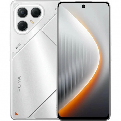 Смартфон Tecno Pova 7 5G 8/256Gb Silver, Серебристый
Смартфон Tecno Pova 7 5G 8/256Gb Silver, Серебристый
