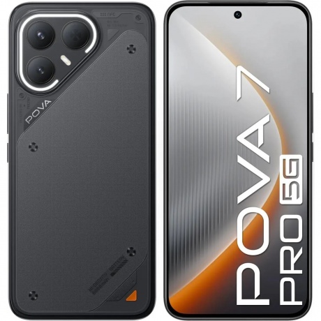 Смартфон Tecno Pova 7 Pro 5G 8/256Gb Black, Черный
Смартфон Tecno Pova 7 Pro 5G 8/256Gb Black, Черный