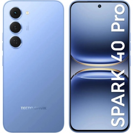 Смартфон Tecno Spark 40 Pro 8/128Gb Blue, Синий
Смартфон Tecno Spark 40 Pro 8/128Gb Blue, Синий