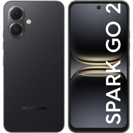 Смартфон Tecno Spark Go 2 3/64Gb Black, Черный
Смартфон Tecno Spark Go 2 3/64Gb Black, Черный