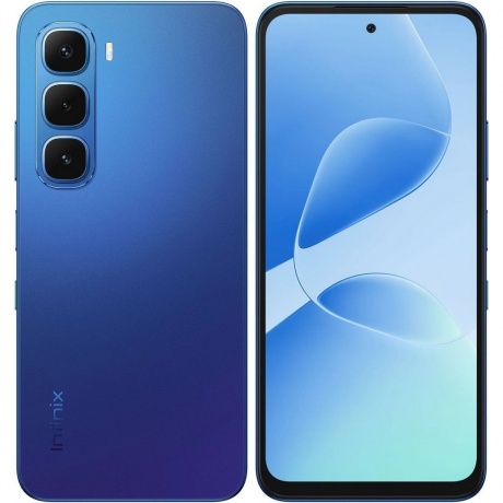 Смартфон Infinix Hot 60i 4/128Gb Blue, Голубой
Смартфон Infinix Hot 60i 4/128Gb Blue, Голубой