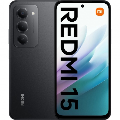 Смартфон Xiaomi REDMI 15 RU 6/128Gb Black, Черный
Смартфон Xiaomi REDMI 15 RU 6/128Gb Black, Черный