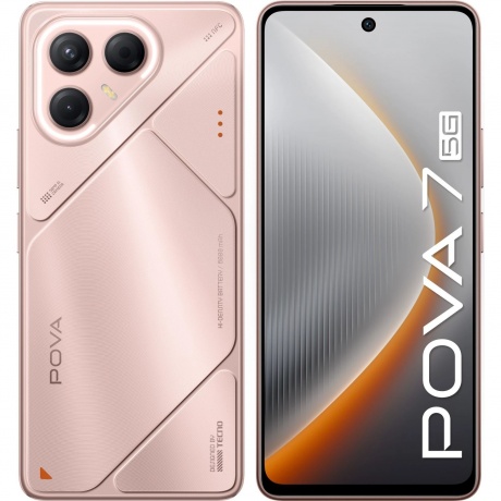 Смартфон Tecno Pova 7 5G 8/256Gb Pink, Розовый
Смартфон Tecno Pova 7 5G 8/256Gb Pink, Розовый