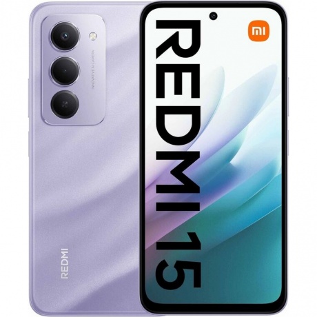 Смартфон Xiaomi REDMI 15 RU 6/128Gb Purple, Фиолетовый
Смартфон Xiaomi REDMI 15 RU 6/128Gb Purple, Фиолетовый
