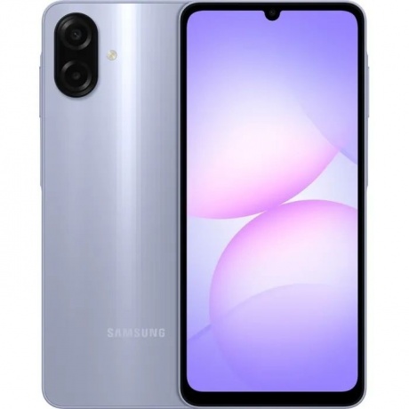 Смартфон Samsung Galaxy A07 4/128Gb (SM-A075FLVGMEA) Light Violet, Фиолетовый
Смартфон Samsung Galaxy A07 4/128Gb (SM-A075FLVGMEA) Light Violet, Фиолетовый