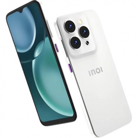 Смартфон INOI Note 15 6/256Gb Pearl White, Белый
Смартфон INOI Note 15 6/256Gb Pearl White, Белый