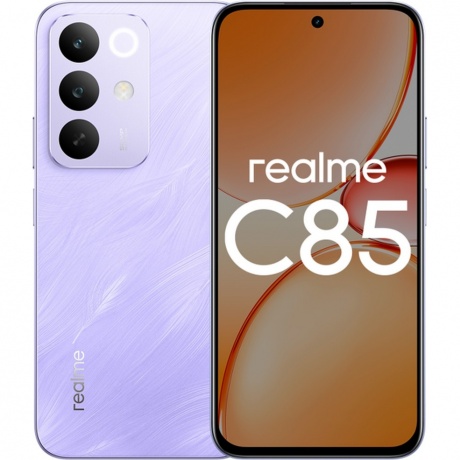 Смартфон Realme C85 6/128Gb Purple, Фиолетовый
Смартфон Realme C85 6/128Gb Purple, Фиолетовый